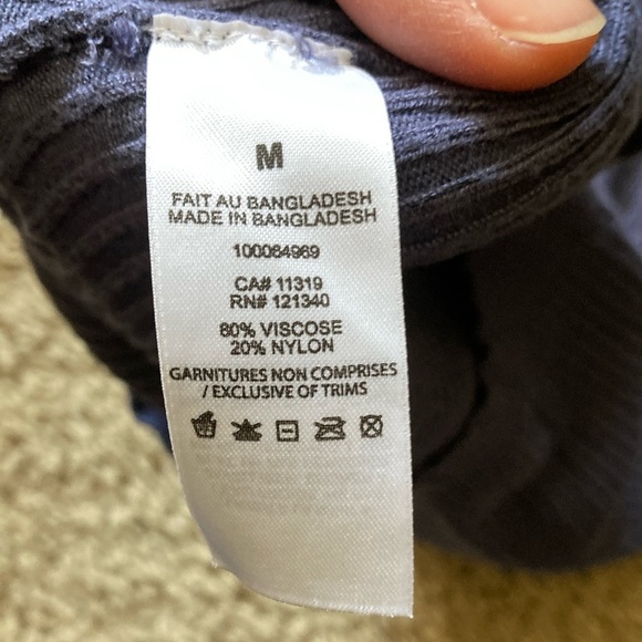 Dynamite Blue Crop Sweater Vest - Picture 6 of 11